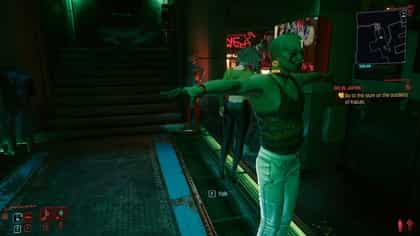 Cyberpunk 2077 T-pose