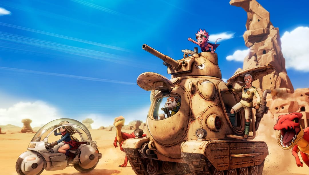 Recenze hry Sand Land. Skvělé vtípky, špatný open world