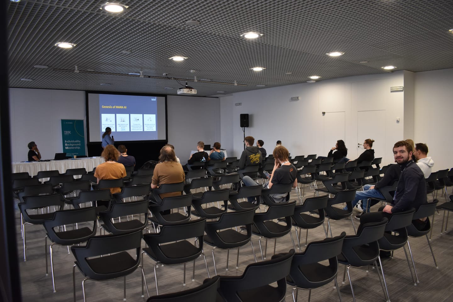 Malé lecture hall byly tím hlavním pro získání know-how