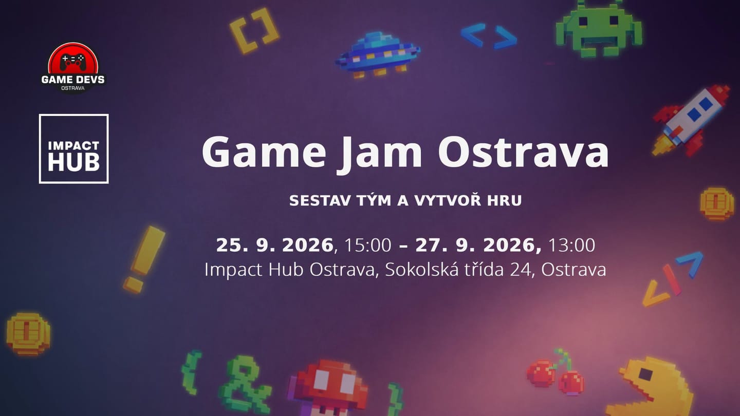 42 hodin, jedno téma a co nejlepší hra. Game Jam Ostrava přivítá vývojáře z celé republiky