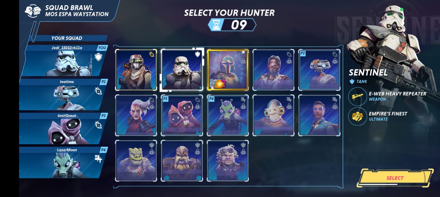 Star Wars Hunters