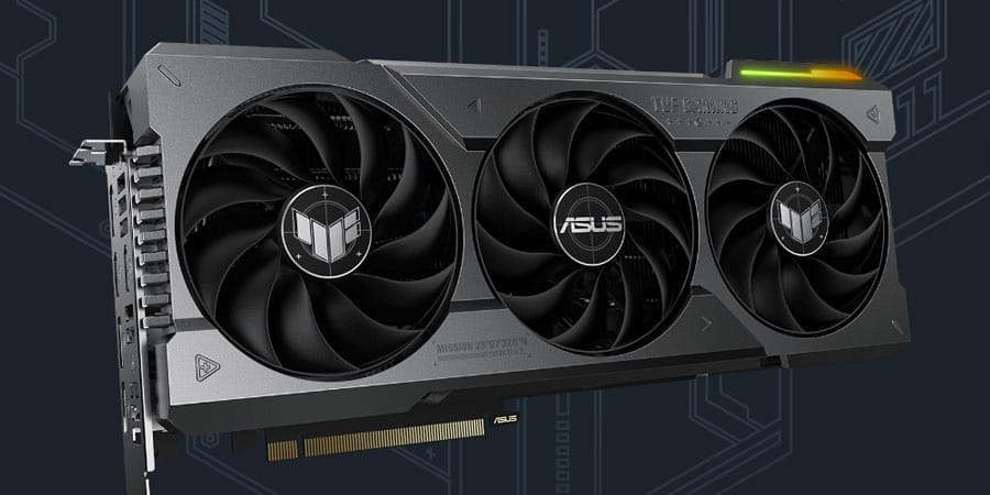 Grafická karta ASUS TUF GeForce RTX 4070 Ti Super OC Edition umí za méně peněz hodně muziky