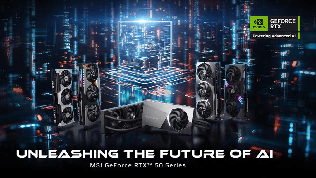 MSI představilo své grafické karty NVIDIA GeForce RTX 50. Soustředí se na výkon i kvalitní systémy chlazení