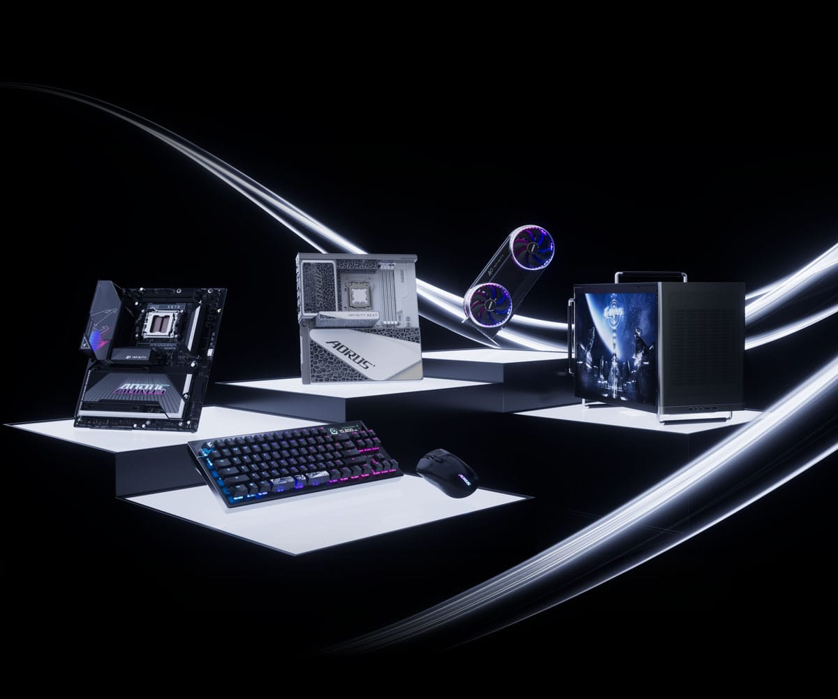 GIGABYTE na Computexu předvedl své novinky a oslavil 40. výročí. Podívej se na to nejlepší