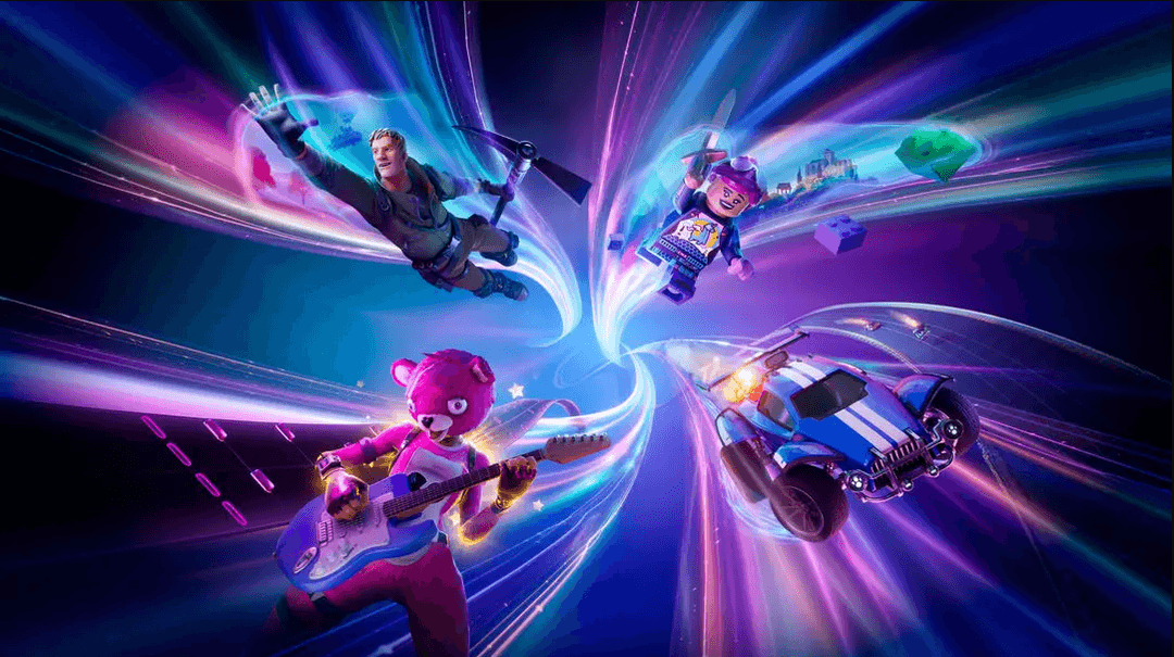Recenze herních režimů Fortnite. LEGO Fortnite, Fortnite Festival a Rocket Racing