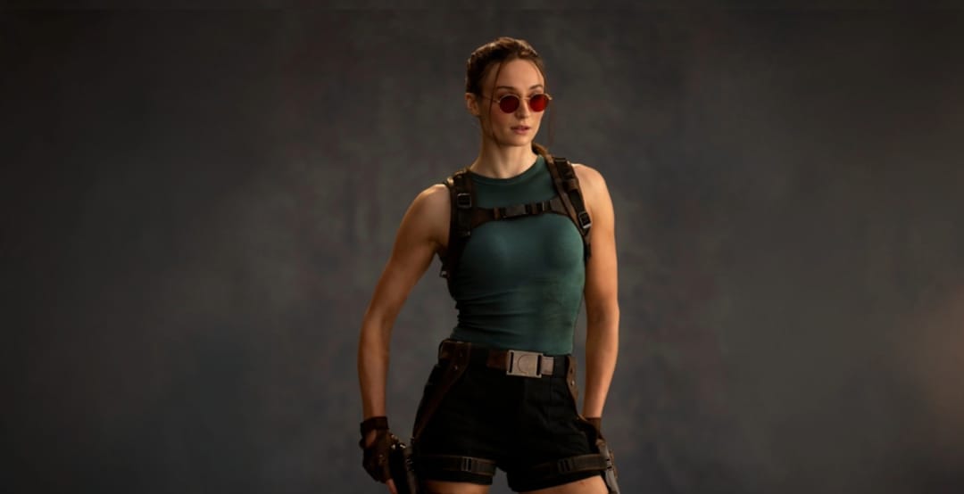 Sophie Turner už je fit. Natáčení Tomb Raider pokračuje