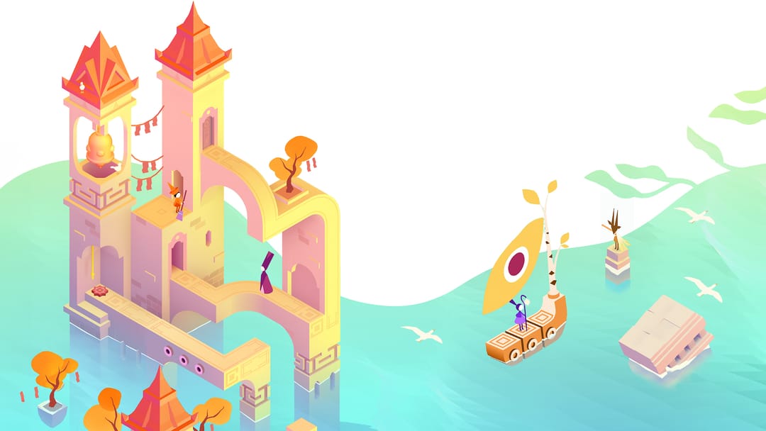 Recenze mobilní hry Monument Valley 3. Další emotivní pouť za dobrodružstvím