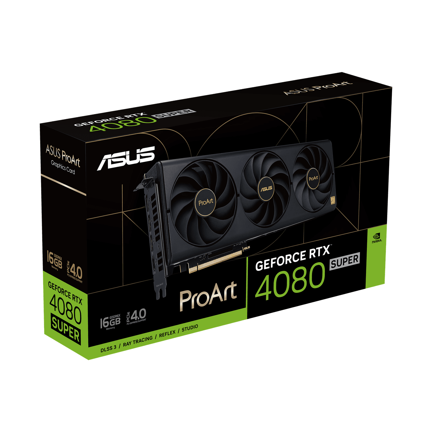 ASUS ProArt GeForce RTX 4080 SUPER packaging