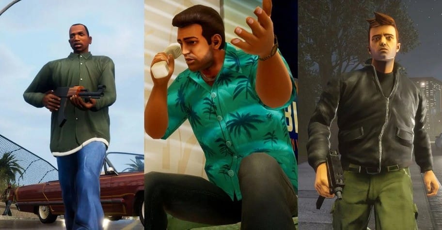 Rockstar vylepšil remasterovanou GTA Trilogy velkým grafickým updatem