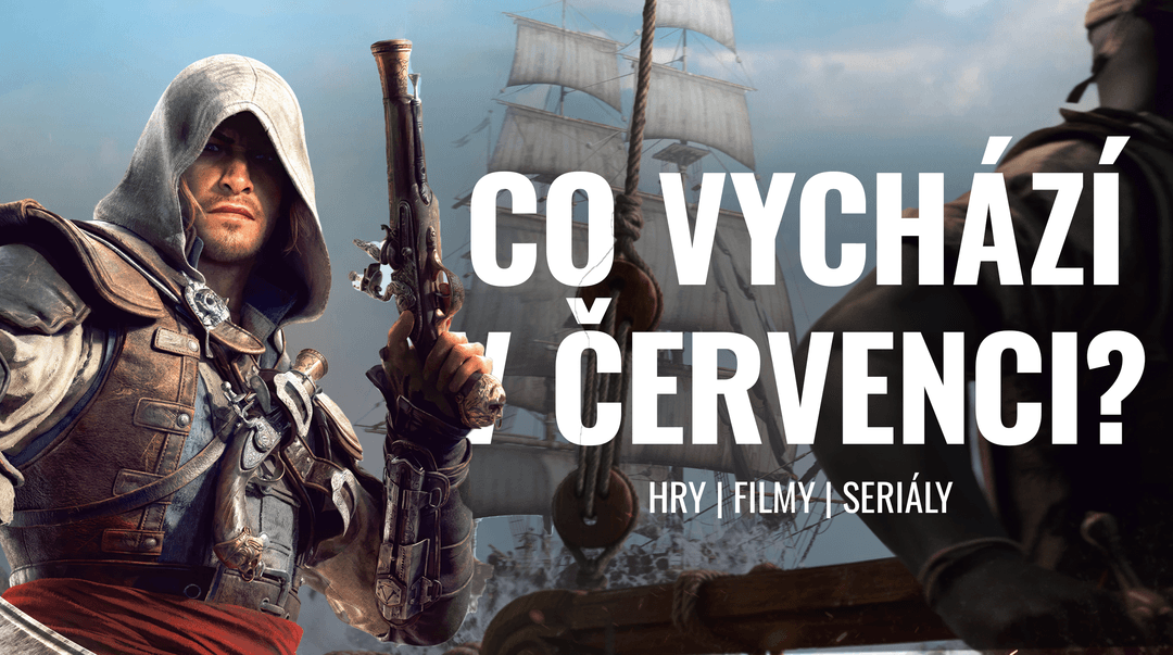Co vychází v Červenci? Blockbusterová dominance Nolana a Spideyho i návrat Black Flag