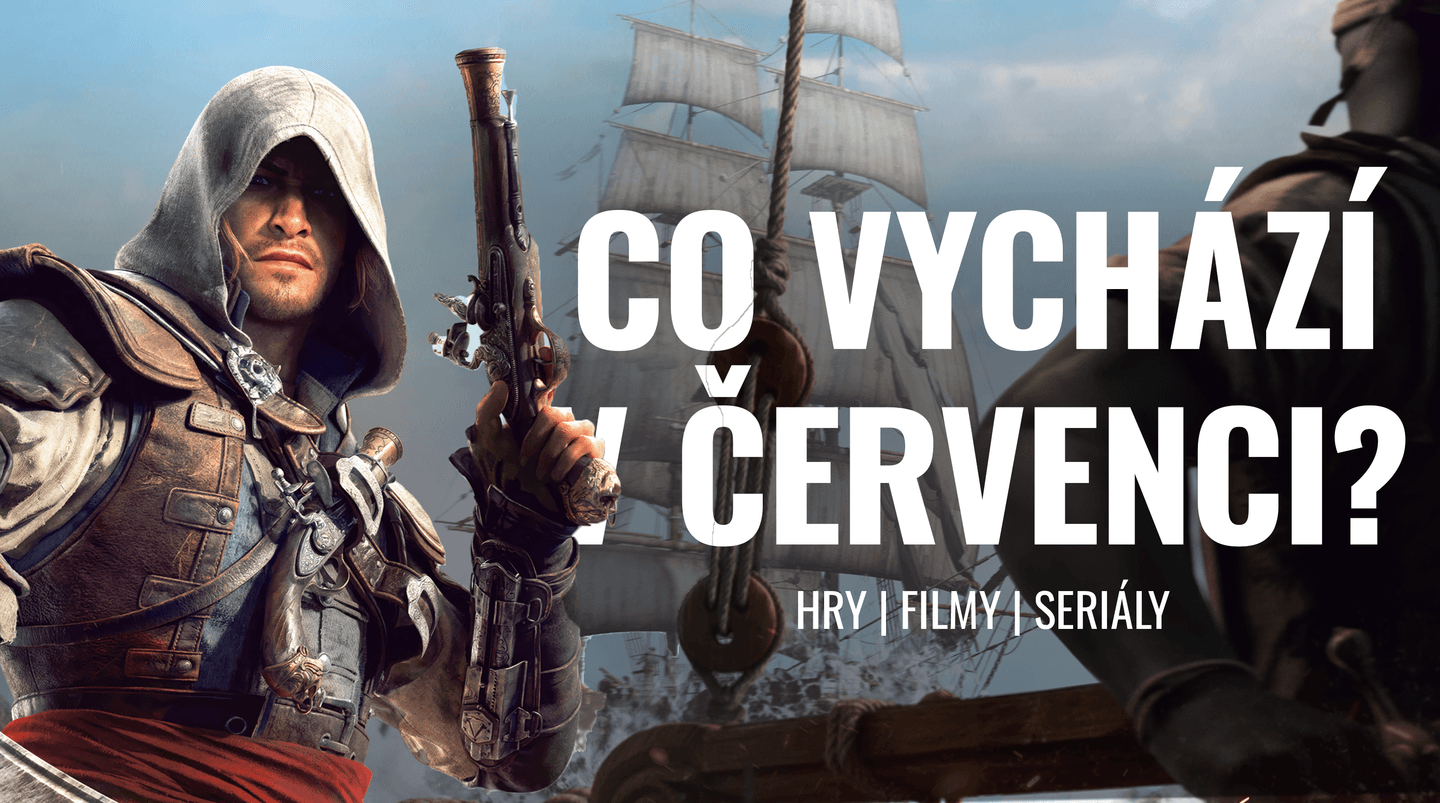 Co vychází v Červenci? Blockbusterová dominance Nolana a Spideyho i návrat Black Flag