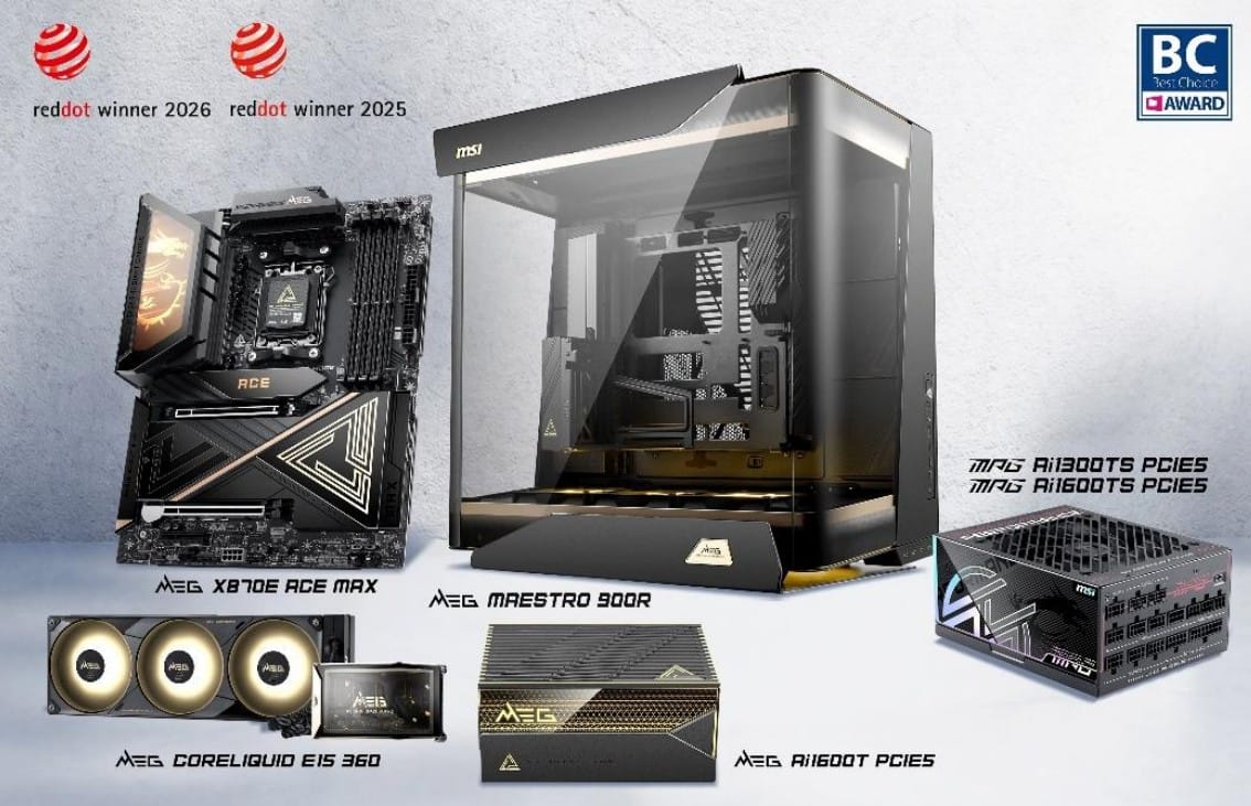 MSI slaví úspěch na COMPUTEX 2026. Podívej se na jejich oceněné inovace