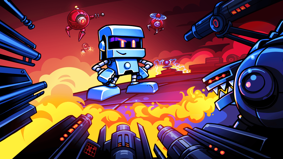 Příští týden vychází česká plošinovka Bzzzt. Mrkněte na futuristický titul s retro vizuálem