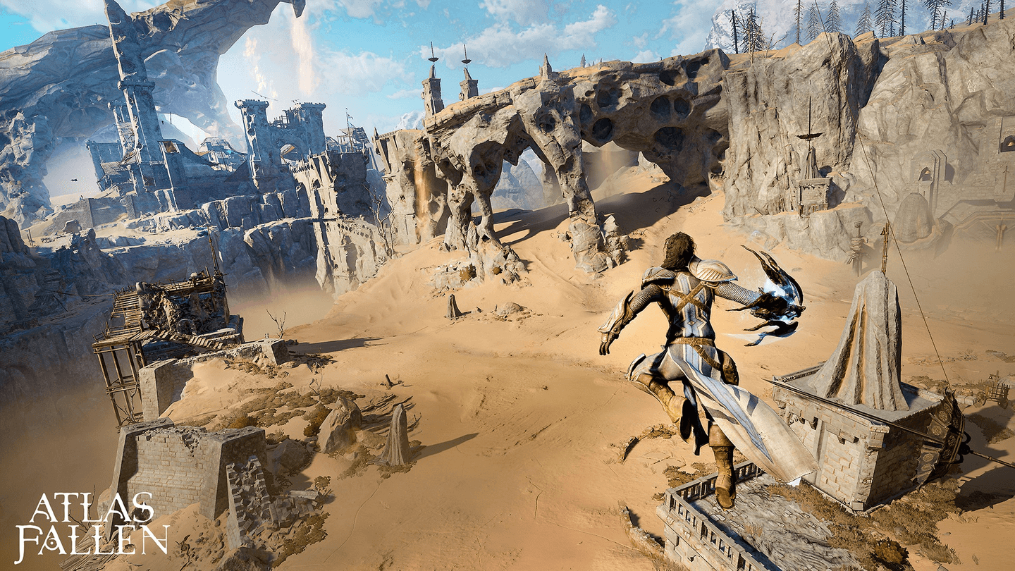 Atlas Fallen ukazuje první gameplay záběry. Připravte se na lov obřích monster ve světě pohlceném pískem 