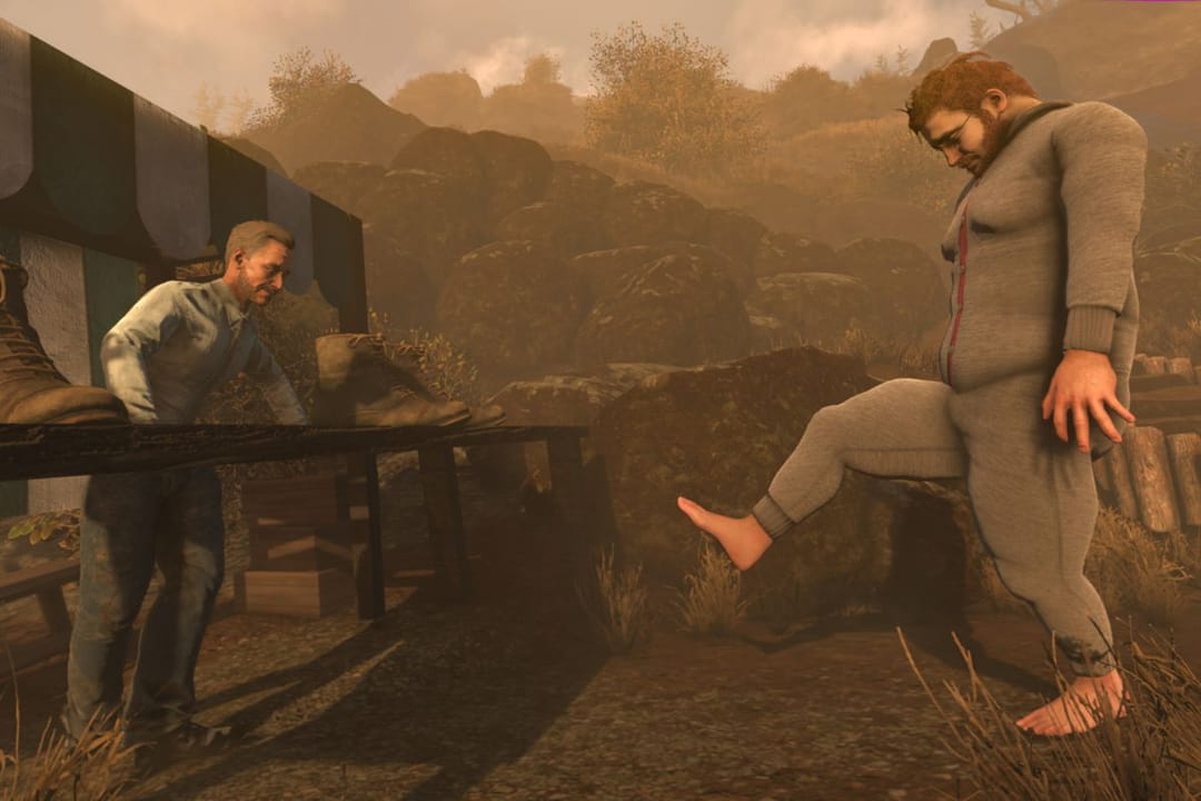 Podívejte se na podivný walking simulator Baby Steps. Chůze v něm není žádný med