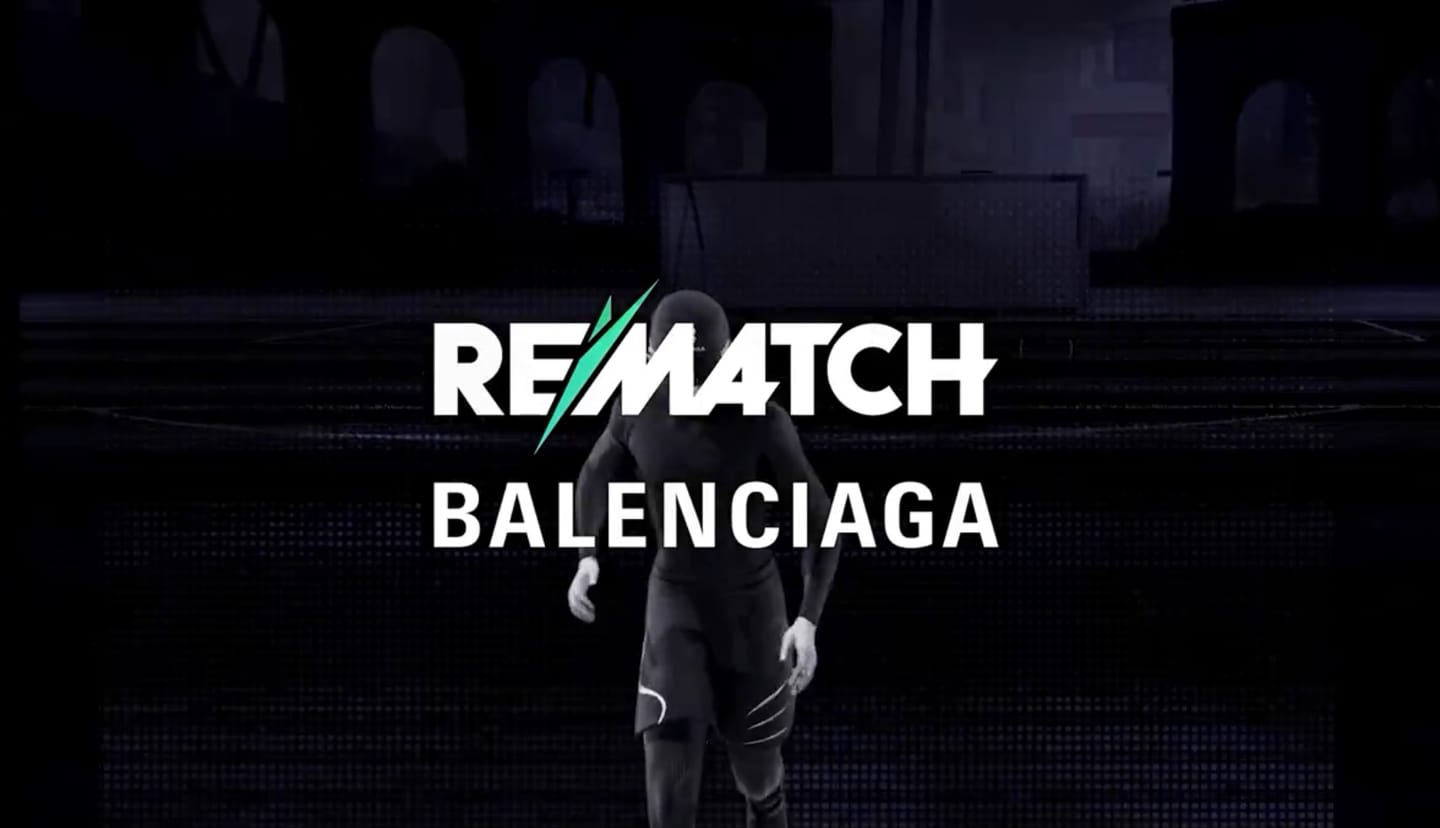 Vycházející fotbálek Rematch chystá collab s Balenciagou