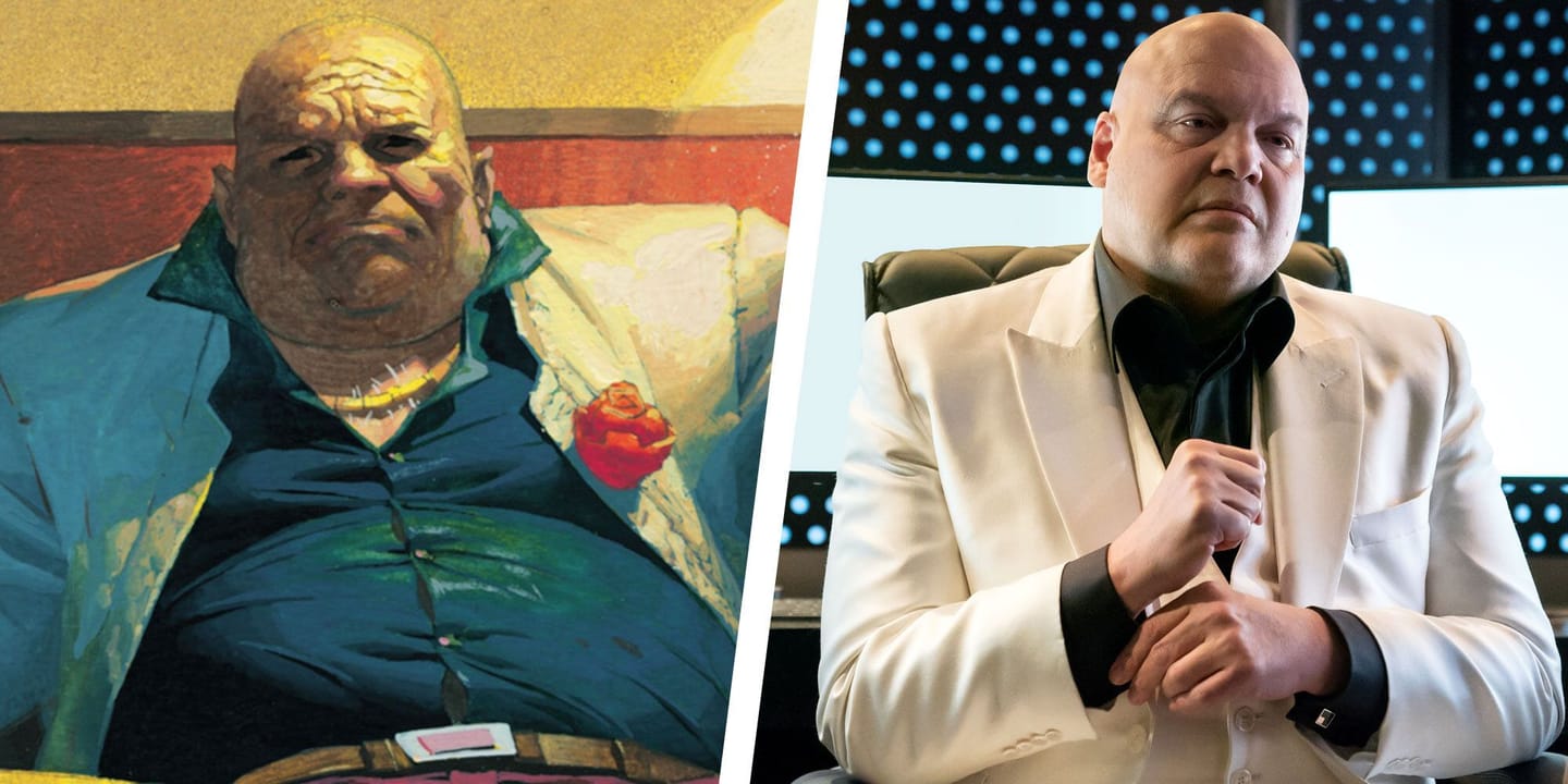 Kingpin v komisku a ve ztvárnění hercem Vincent D'Onofrio