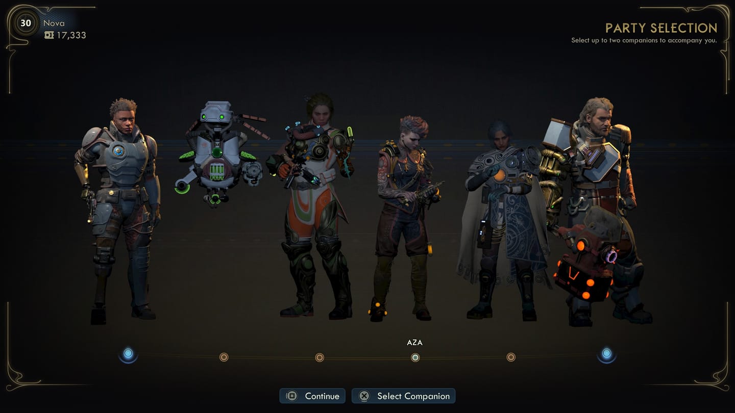 The outer worlds 2 postavy