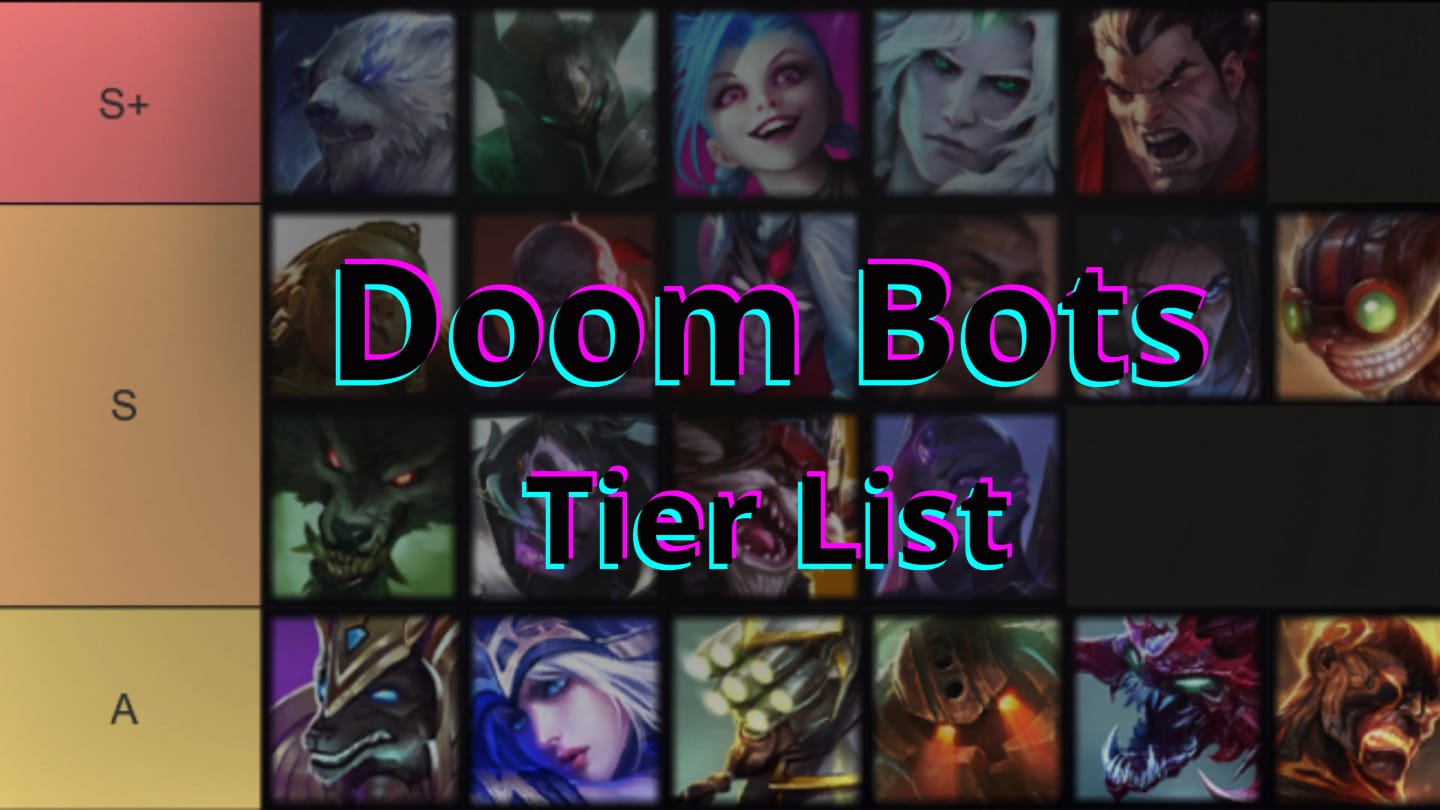 Doom Bots Tier List: Kdo vládne novému módu v League of Legends?