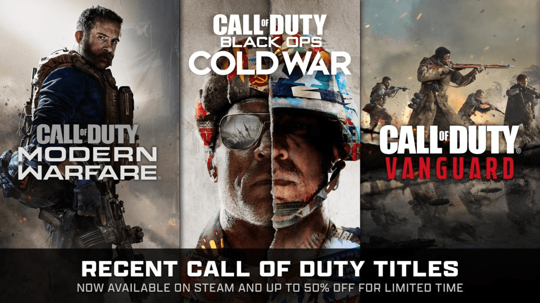 Activision vyslal na Steam další díly Call of Duty. 50% sleva láká na doplnění herních knihoven