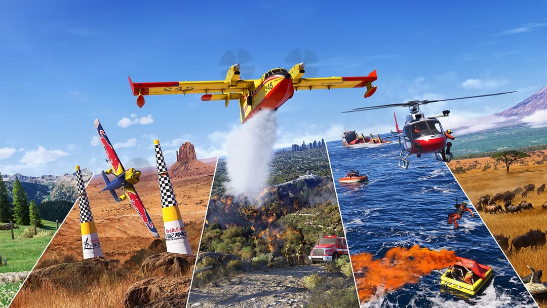 Recenze hry Microsoft Flight Simulator 2024. Úchvatné létání, které trpí hromadou chybiček