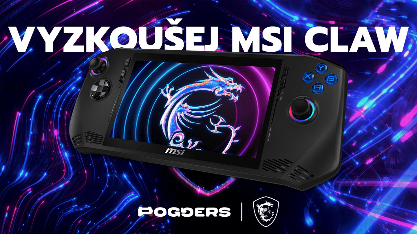 Doraž o víkendu do pražské Alzy, vyzkoušej nejnovější handheld MSI Claw a vyhraj hodnotné ceny