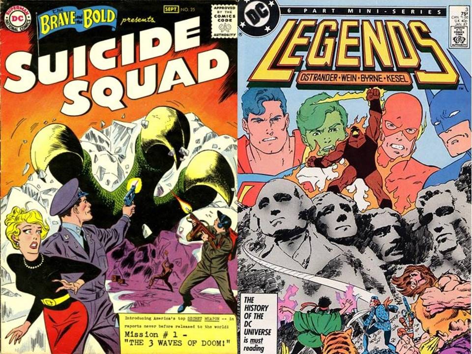 Suicide Squad v komiksech The Brave and the Bold a Legends